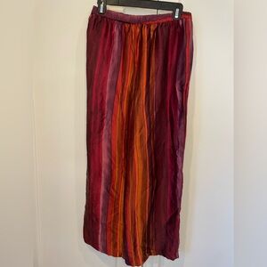 100% Silk Vintage Saks Pants